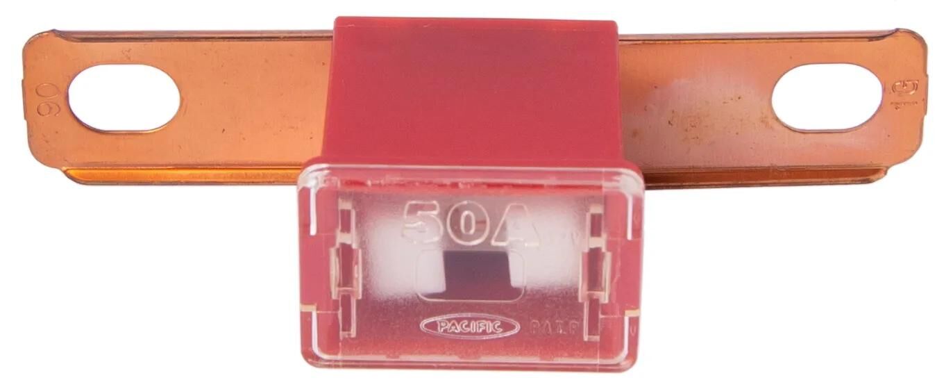 Dresselhaus pal-zekering bent (c) pal fuse 50a bent c m. screw connection red