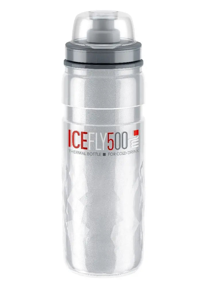Elite thermo bottles with protective cap ice fly transparent 500ml