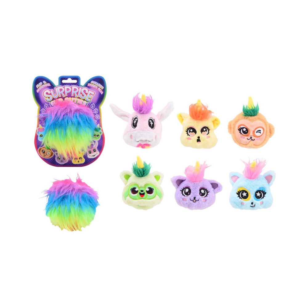 Johntoy flip verrassing plush cutie op kaart
