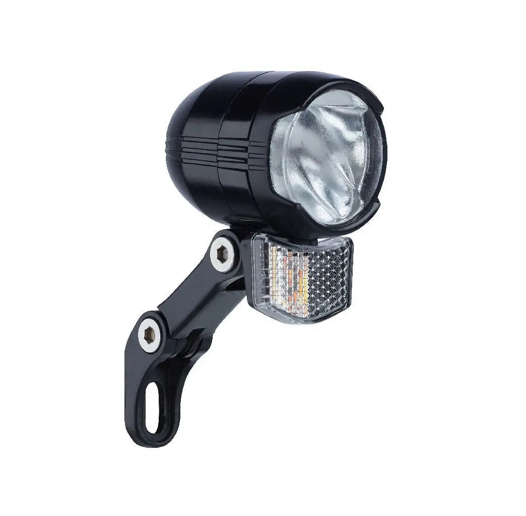 Buchel Shiny 40 led koplamp naafdynamo aan uit 40 lux