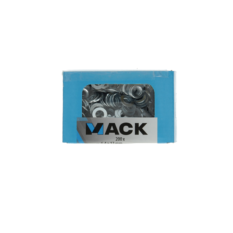 Mack 1007110 - sluitringen 200 st m6 | 10 stuks