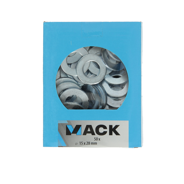 Mack 1007114 - sluitringen 50 st m14 | 5 stuks