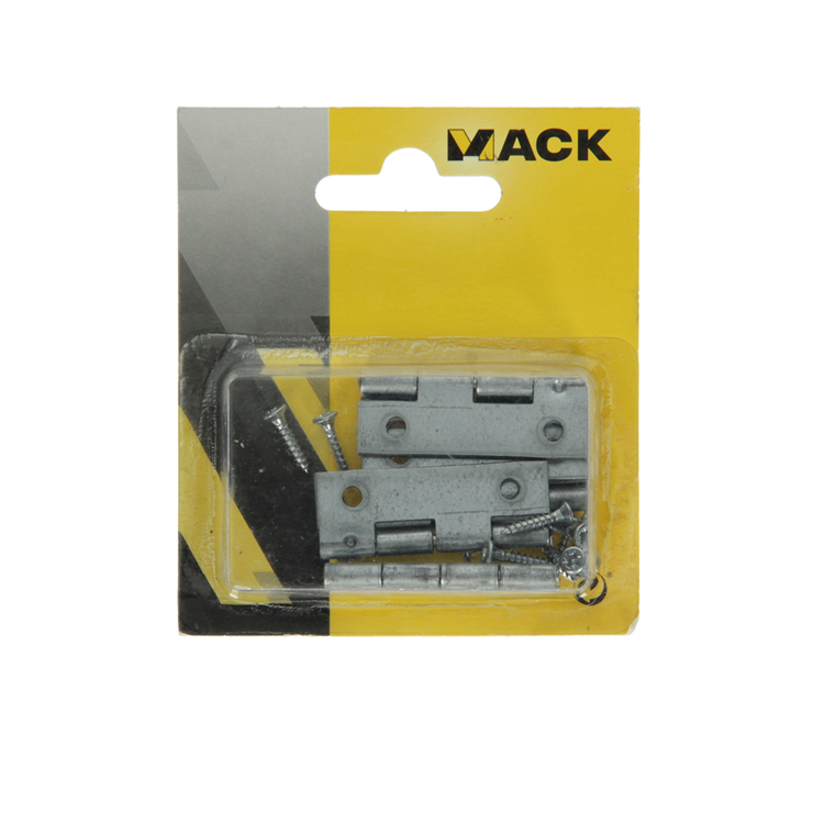 Mack 1013246 - 4 smalle scharnieren verzinkt h 40 x b 25 mm | 5 stuks