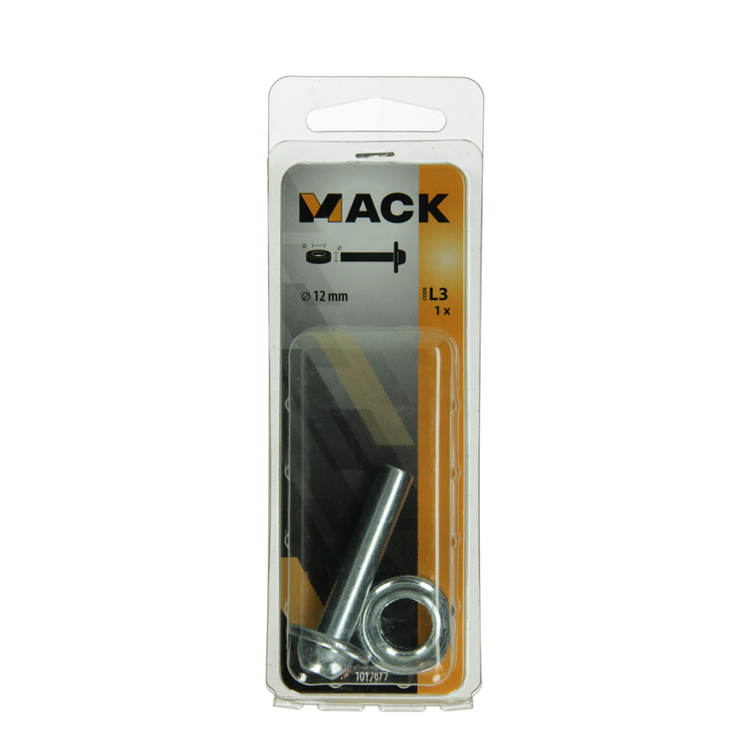 Mack 1017877 - werktuig voor zeilringen staal1 st 12 mm | 5 stuks