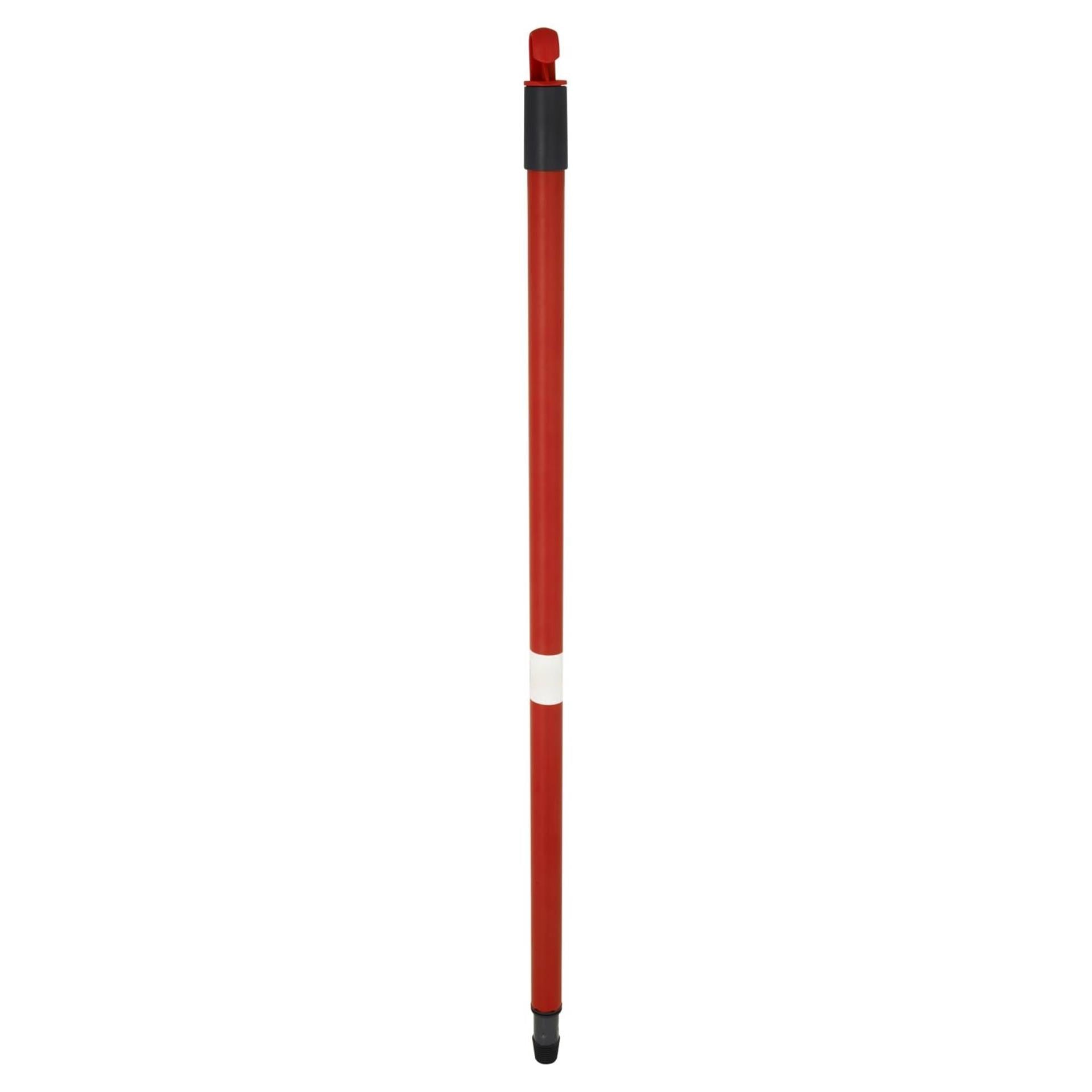Vileda uitschuifbare staal 80-140 cm rood
