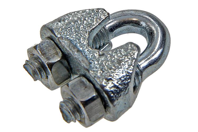 Mack 1006864 - 4 staaldraadklemmen crosby verzinkt 3mm bl | 5 stuks