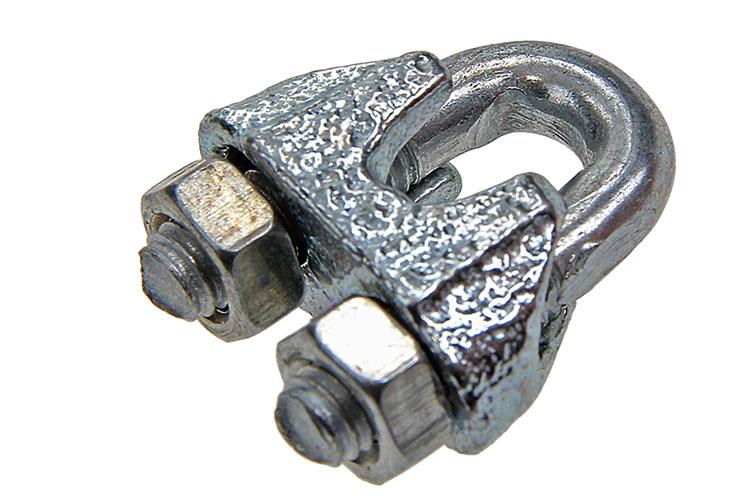 Mack 1006865 - 4 staaldraadklemmen crosby verzinkt 5mm bl | 5 stuks