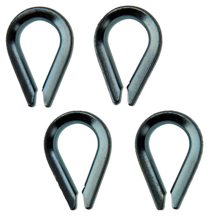 Mack 1006868 - 4 verzinkte kousen bl 3mm | 5 stuks