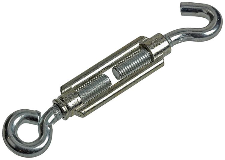 Mack 1006875 - 1 spanner: oog + haak verzinkt m10x80mm bl | 5 stuks