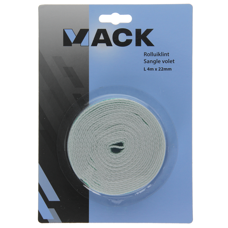 Mack 1010054 - rolluiklint 4mx22mm | 5 stuks