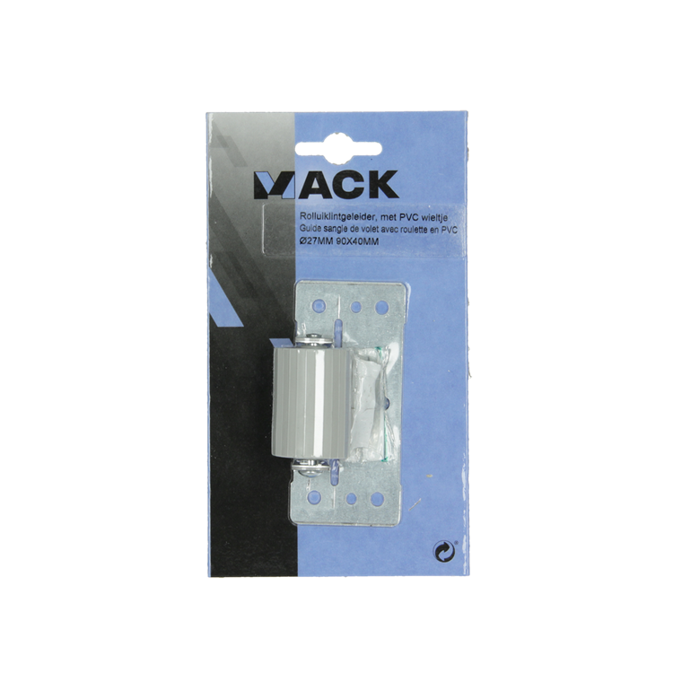 Mack 1010109 - 1 wieltje vr rolluik kunststof ø30x39mm | 5 stuks