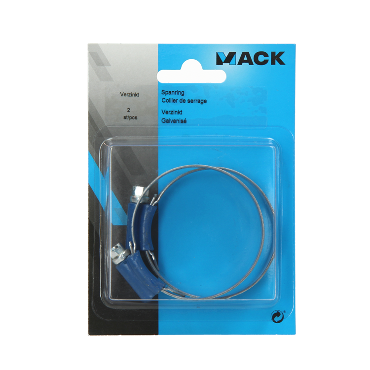 Mack 1015918 - 2 verzinkte spanringen kaart44x56mm | 10 stuks
