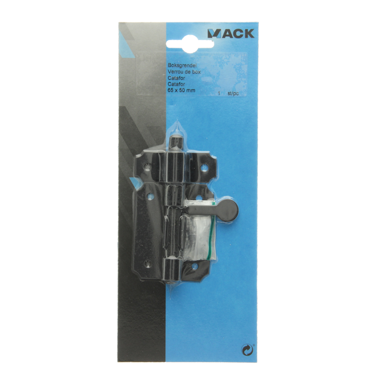 Mack 1013729 - 1 boksgrendel zw cataf. 65mm | 5 stuks