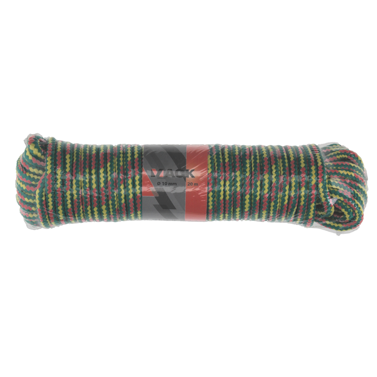Mack 1014943 - sporttouw pp gevlochten streng10mm 20m | 5 stuks