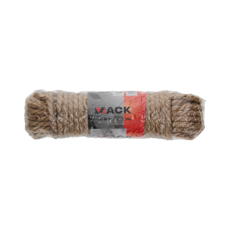 Mack 1013966 - jutetouw gedraaid streng 6mm 10m | 5 stuks