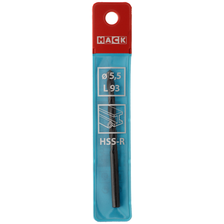 Mack 1018184 - universeelboor hss r ø 5,5 x 93 mm | 5 stuks