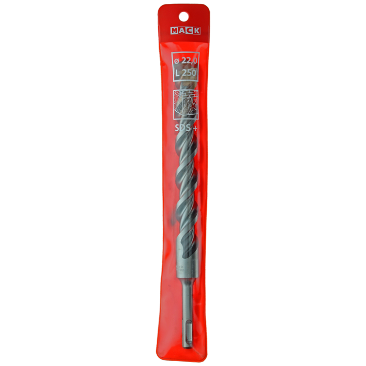 Mack 1018222 - hamerboor sds + 22x250mm | 5 stuks