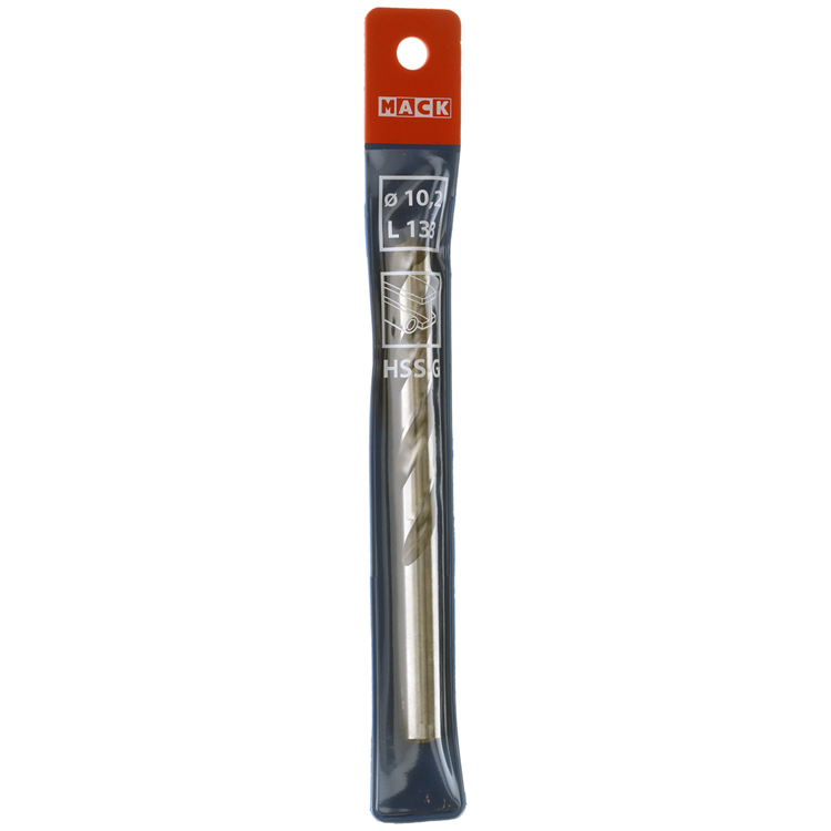 Mack 1018288 - metaalboor hss g din 338 ø 10,2 x 133 mm | 5 stuks