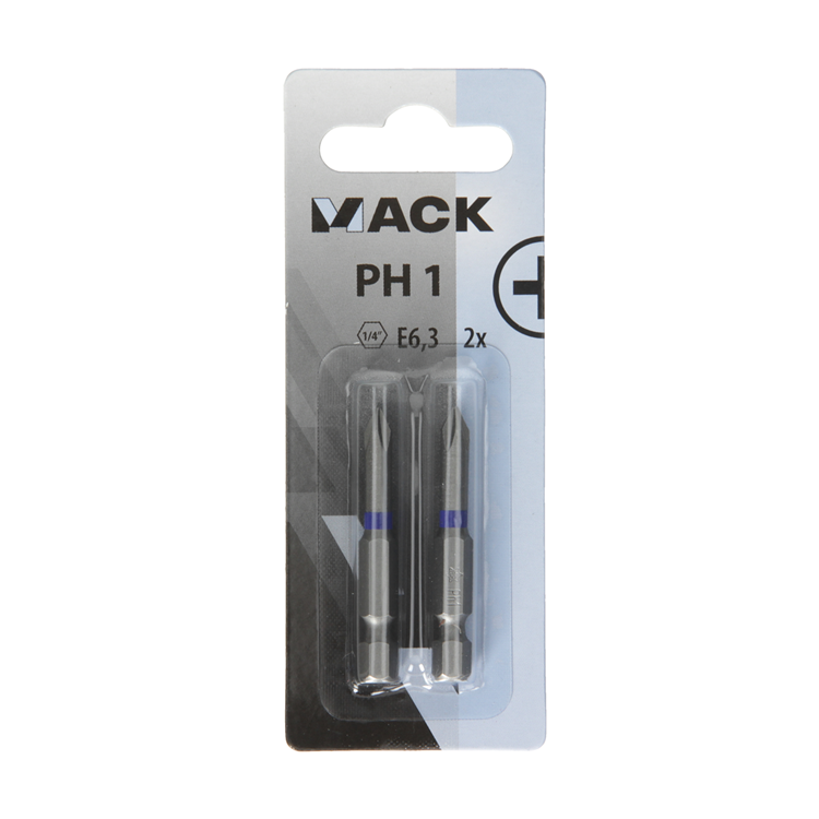Mack 1018292 - schroefbit ph1 l50mm 2st | 5 stuks