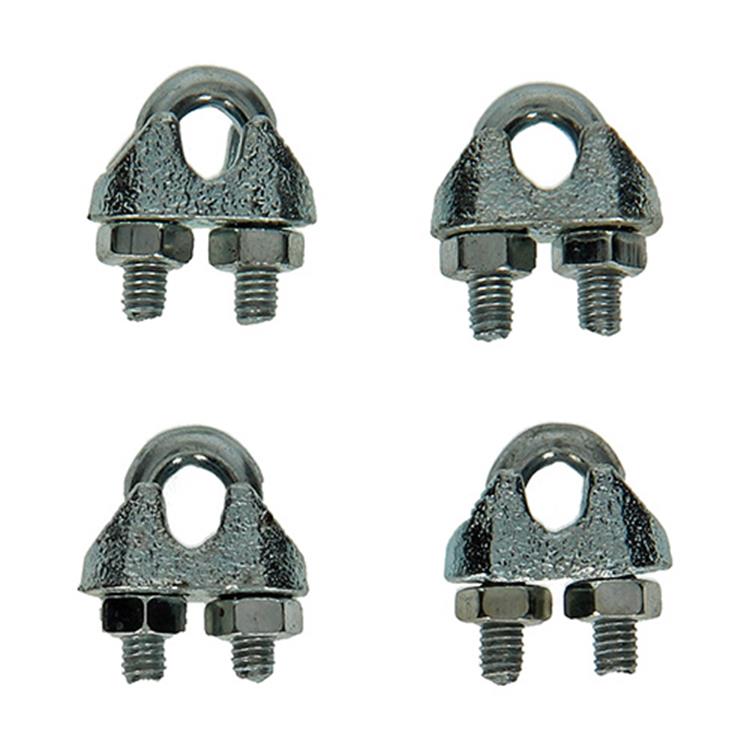 Mack 1008452 - 4 staaldraadklemmen 3mm verzinkt | 10 stuks