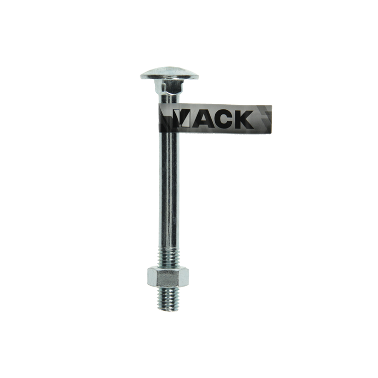 Mack 1017595 - houtbout + moer staal verzinkt1 st m12 x 120 mm | 10 stuks