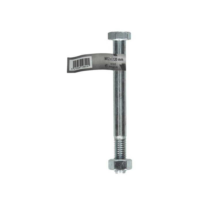 Mack 1017635 - mekaniekbout + moer staal verzinkt 1 st m12 x 120 mm | 10 stuks