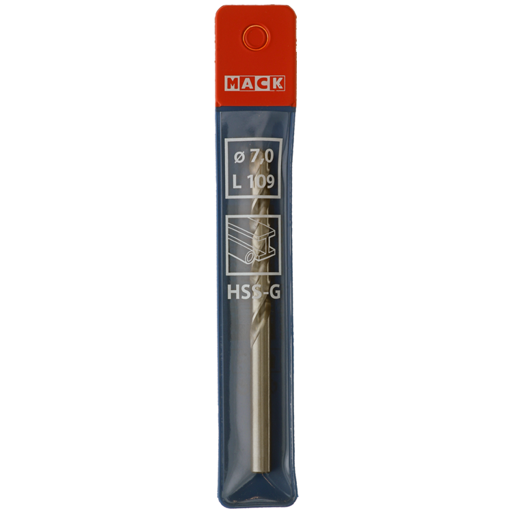 Mack 1018410 - metaalboor hss g din 338 ø 7,0 x 109 mm | 5 stuks