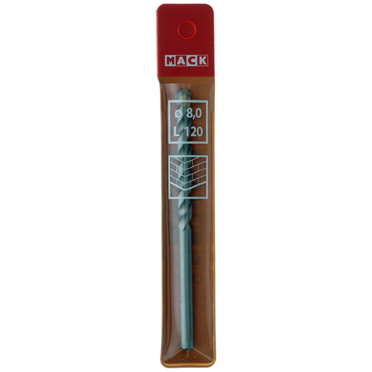 Mack 1018440 - steenboor ø 8,0 x 120 mm | 5 stuks