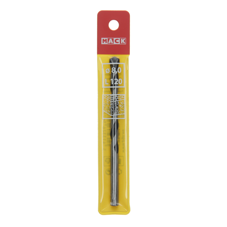 Mack 1018449 - betonboor din 8039 ø 8,0 x 120 mm | 5 stuks