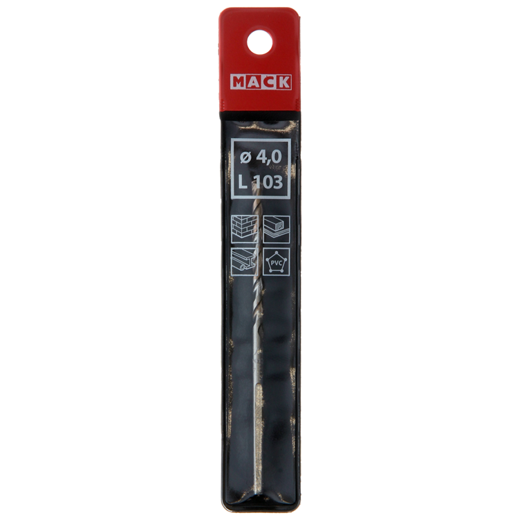 Mack 1018497 - universele multi boor ø 4,0 x 103 mm | 5 stuks