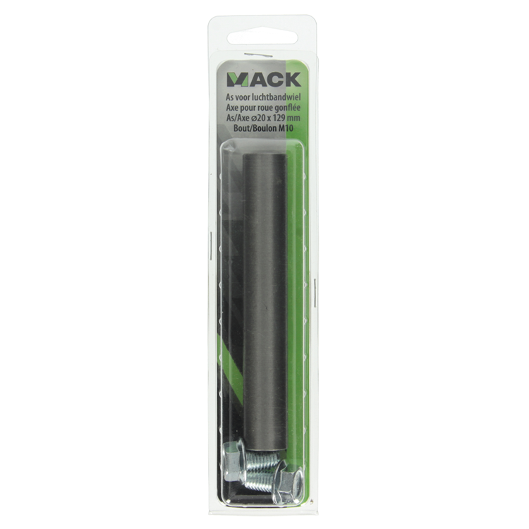 Mack 1060244 - as 20x129, boring m10 + 2 bevestigingsbouten m10 | 5 stuks
