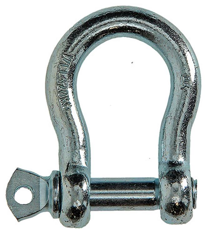 Mack 1008530 - 2 kelven ovaal 10mm verzinkt | 10 stuks