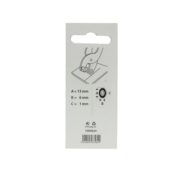 Mack 1004624 - verv.wiel tegelsnijtang ø13mm | 3 stuks