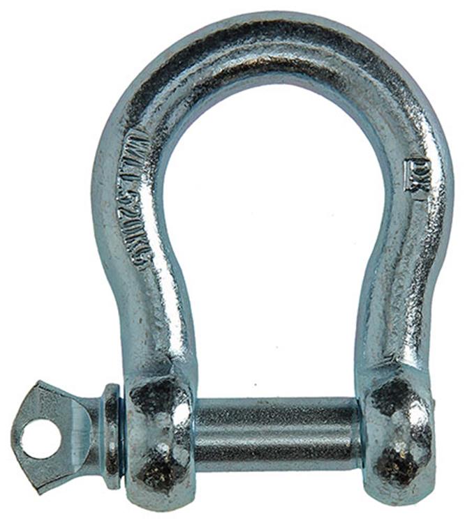 Mack 1008531 - 1 kelf ovaal 12mm verzinkt | 10 stuks