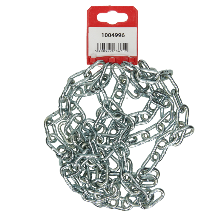 Mack 1004996 - ketting schakel kort din5685-2ø 4mm l 19mm 2m wwl 80 kg | 5 stuks