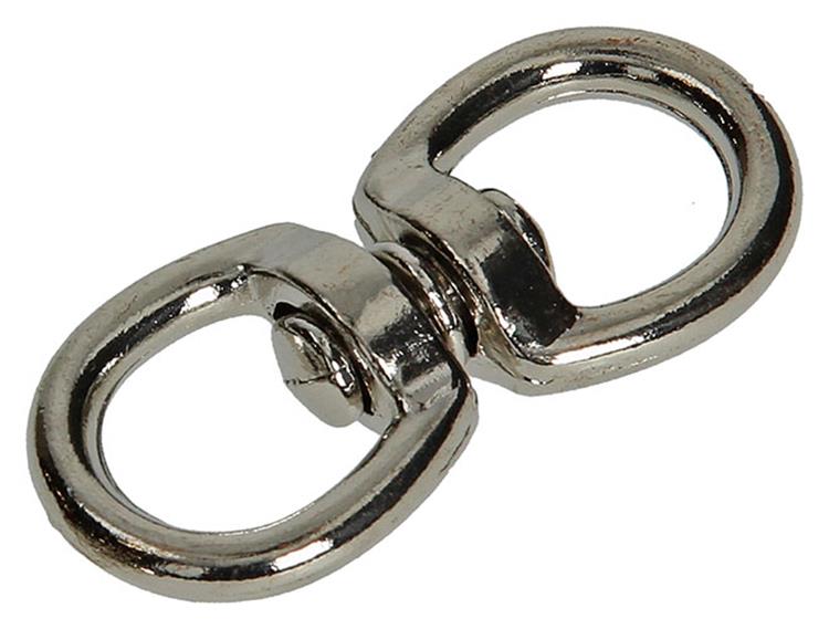 Mack 1008532 - 2 draainagels vernikkeld 20x20mm k | 5 stuks