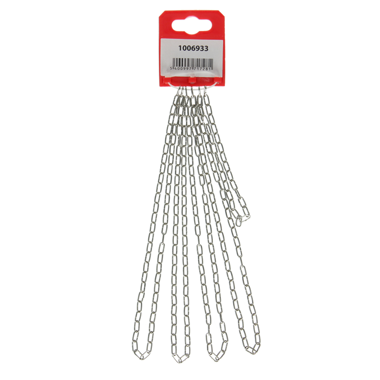 Mack 1006933 - koekoeksketting vernikkeld ø 1,1mm l 7mm 2m | 5 stuks