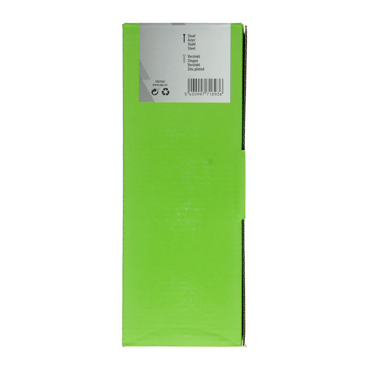 Mack 1007045 - houtdraadbout staal verzinkt 50 st 10 x 80 mm | 2 stuks