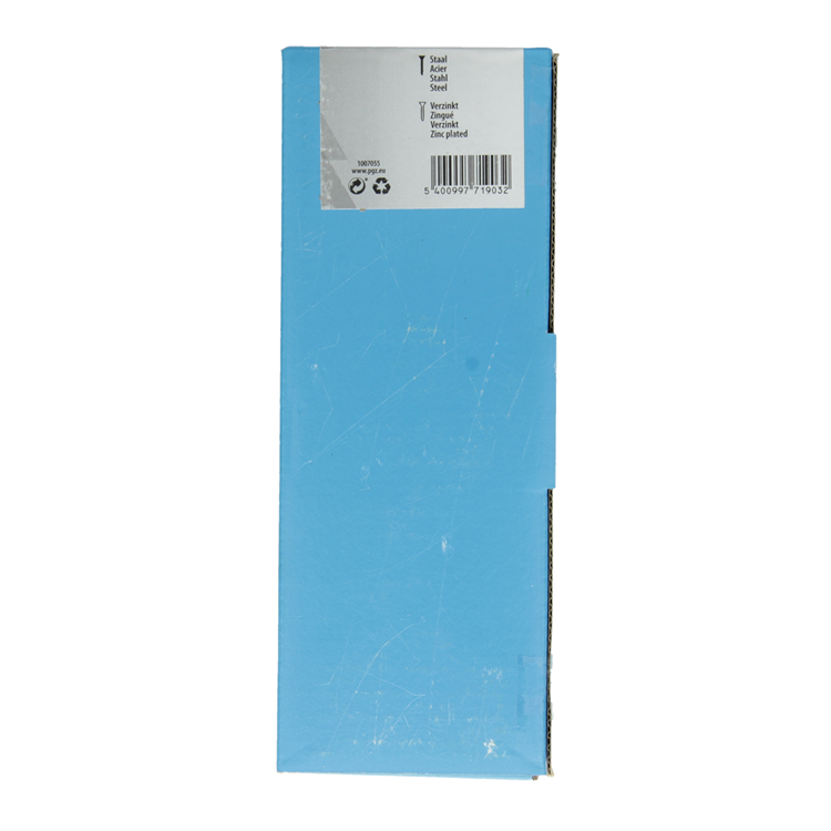Mack 1007055 - houtbout + moer verzinkt 100 st 6 x 80 mm | 2 stuks