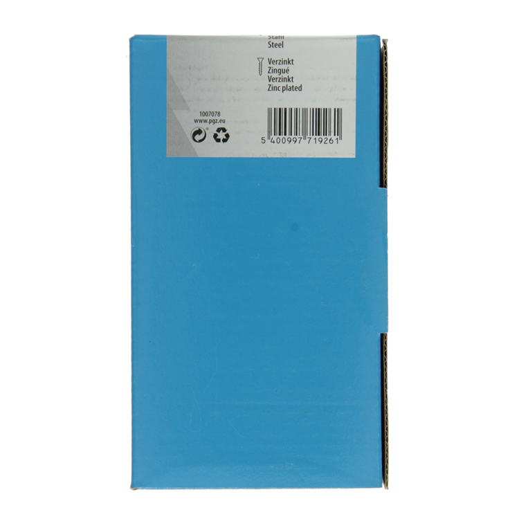 Mack 1007078 - tapbout + moer verzinkt 100 st 8 x 30 mm | 4 stuks