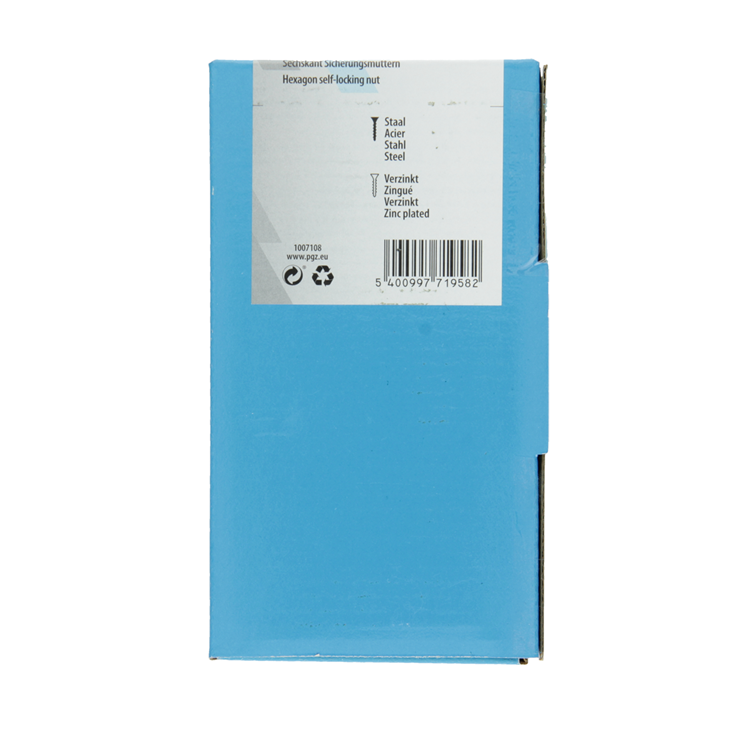 Mack 1007108 - borgmoeren 100 st m12 | 5 stuks