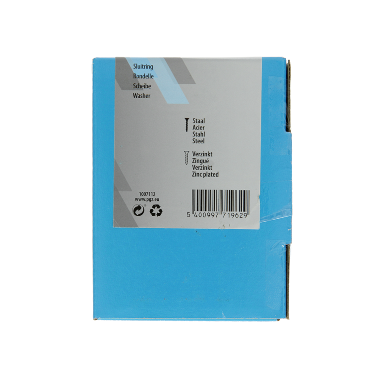 Mack 1007112 - sluitringen 200 st m10 | 5 stuks