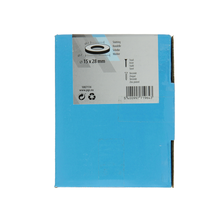 Mack 1007114 - sluitringen 50 st m14 | 5 stuks