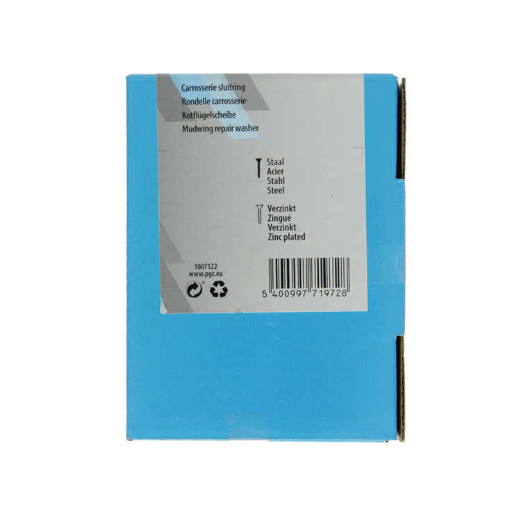 Mack 1007122 - carrosserieringen 200 st 8,4 x 25 mm | 5 stuks