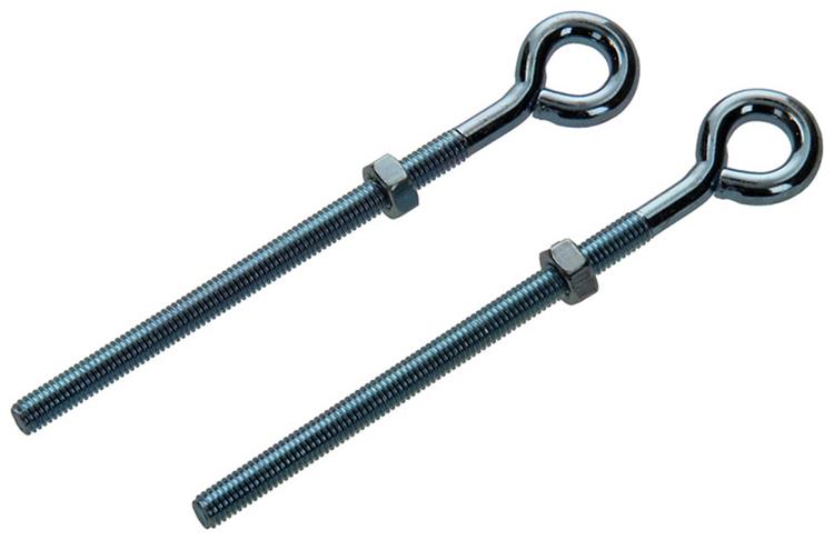 Mack 1008550 - 2 oogbouten + moer m6 x 100mm verzinkt | 10 stuks