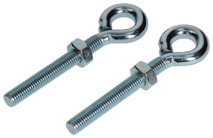 Mack 1008554 - 2 oogbouten + moer m10 x 80mm verzinkt | 10 stuks