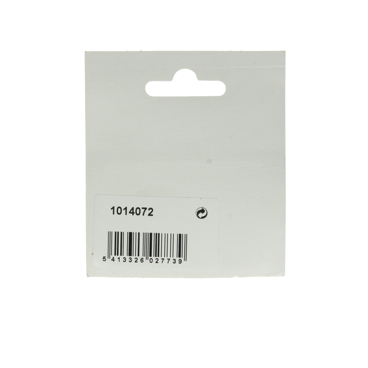 Mack 1014072 - hangslot met cilinder messing 25 mm | 10 stuks