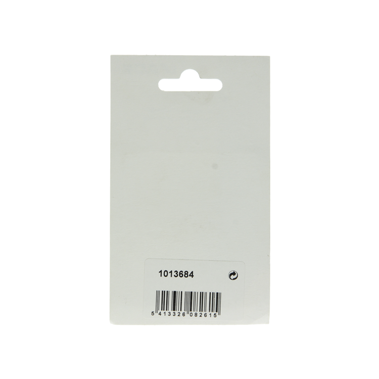 Mack 1013684 - 1 schuifgrendel messing verchroomd a 50 - b 16 mm | 5 stuks