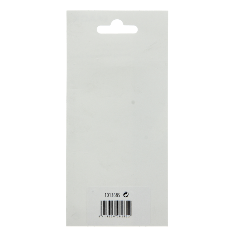 Mack 1013685 - 1 schuifgrendel messing verchroomd a 75 - b 16 mm | 5 stuks