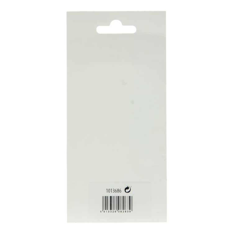 Mack 1013686 - 1 schuifgrendel messing verchroomd a 100 - b 16 mm | 5 stuks